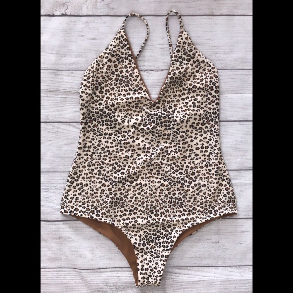 ❥ Women’s Wanderluxe Talia Onepiece in Leopard